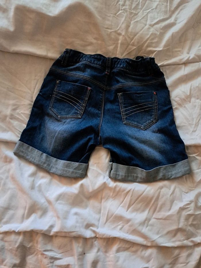 Short en jean fille taille 12 ans marque jean bourget - photo numéro 2