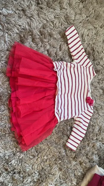 Jolie petite robe tutu petit bateau