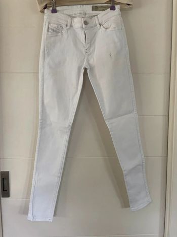 Jean blanc skinny Diesel W26-L32