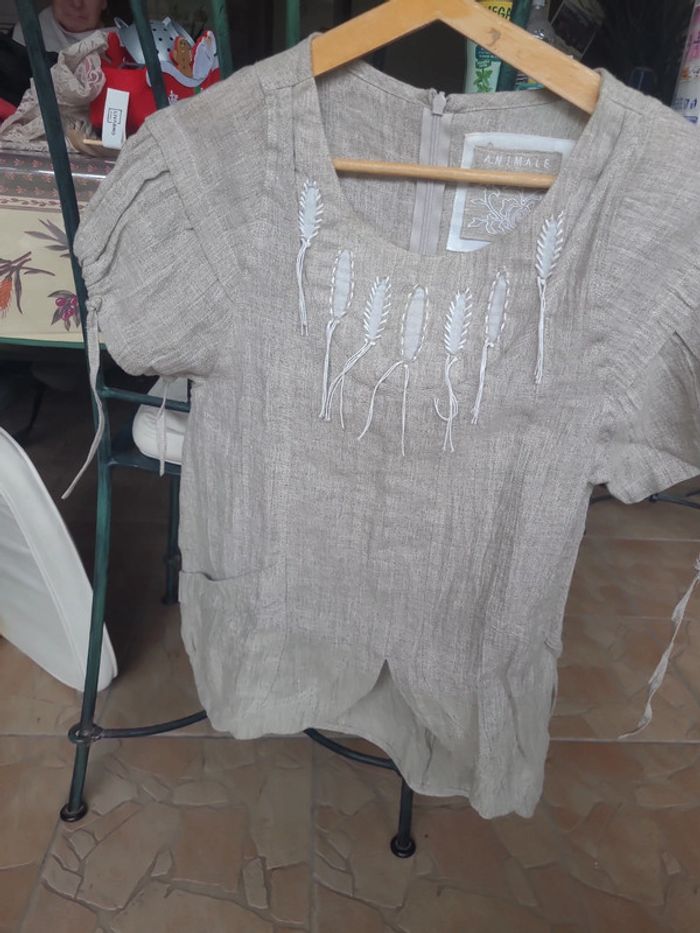 Blouse en lin - photo numéro 3