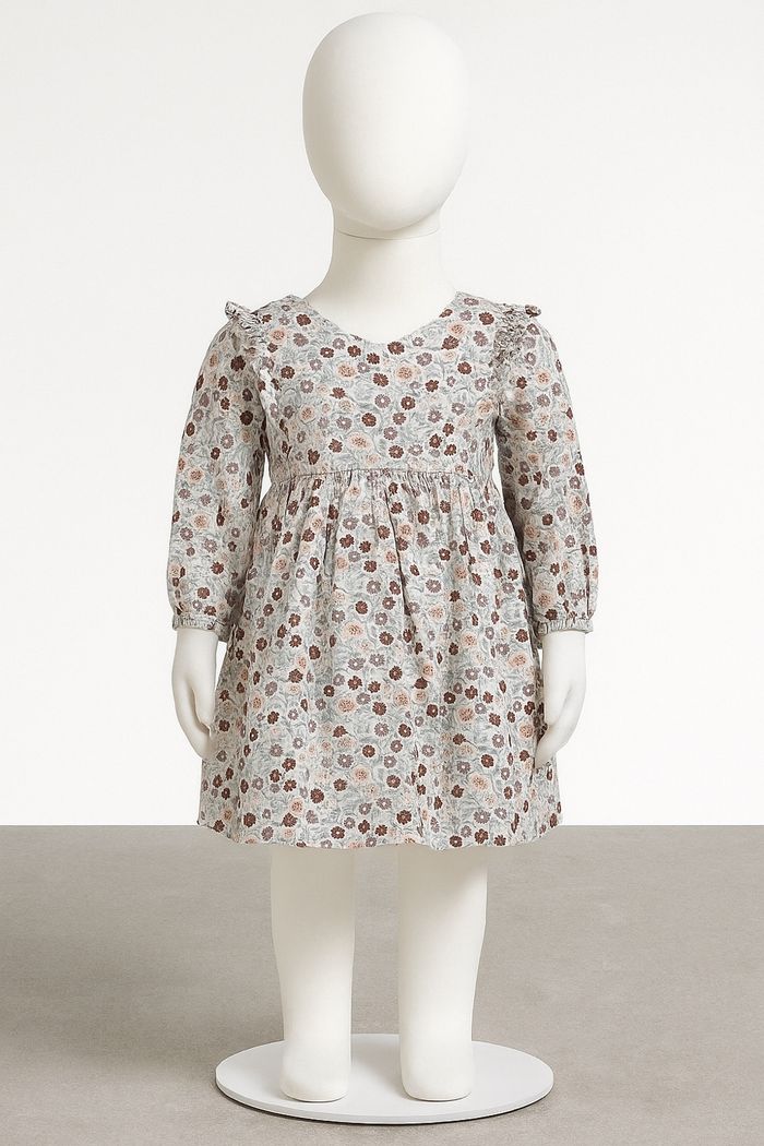 Robe sergent major fleuri