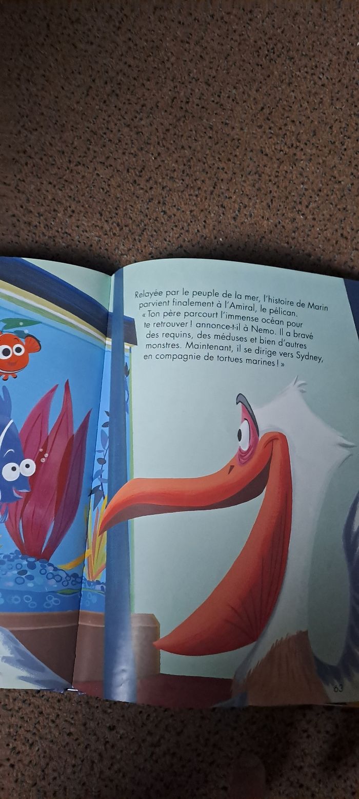 Livre Disney le monde de nemo - photo numéro 5