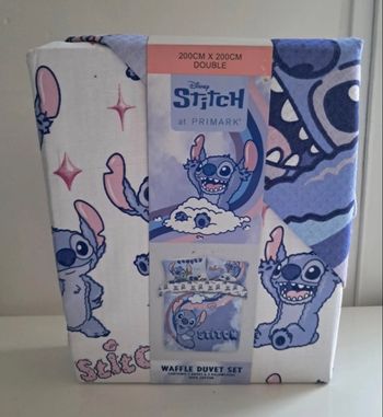 Parrure de lit stitch 