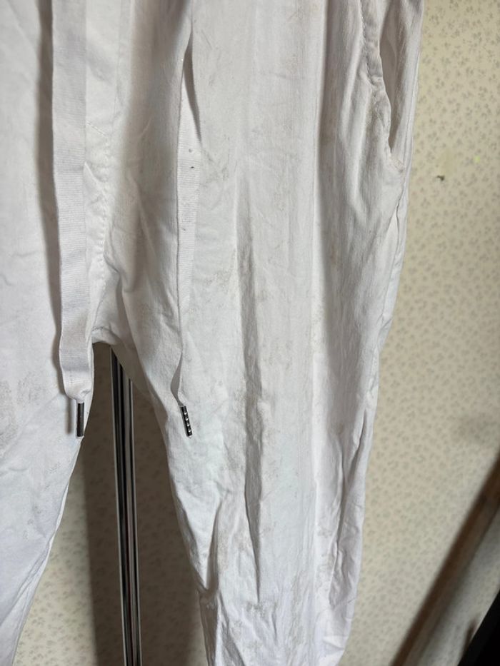 Pantalon blanc et doré taille unique made in italy - photo numéro 3