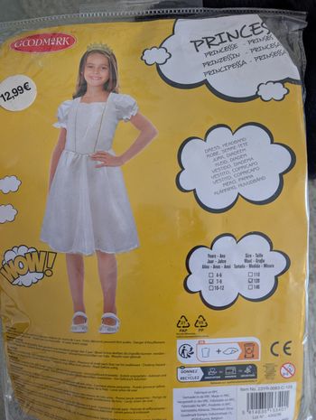Déguisement princesse 