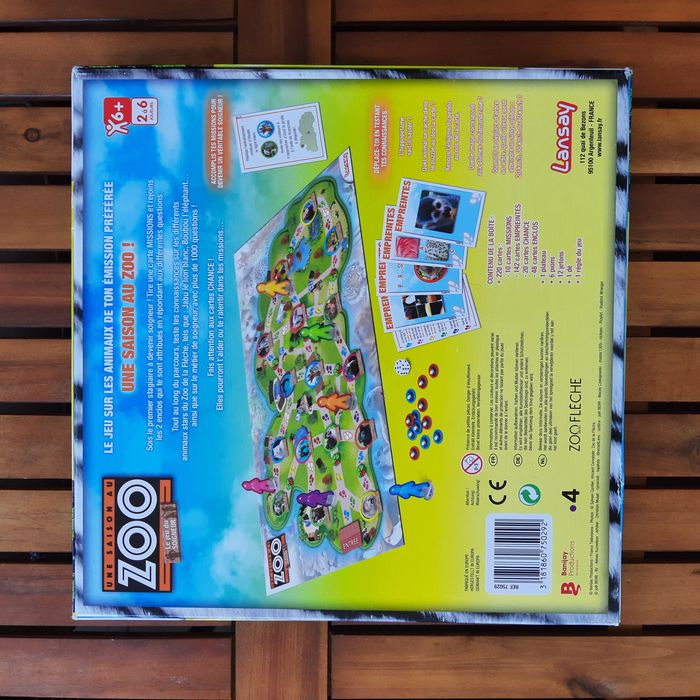 Une saison au Zoo – Jeu éducatif du soigneur – Lansay - photo numéro 2