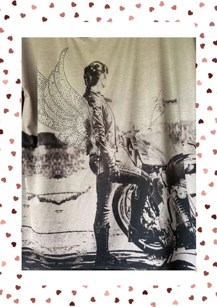 T-shirt bi-matière Bréal 38/40 - photo numéro 3