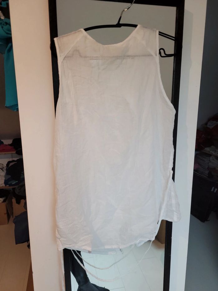 Blouse blanche hm 40 - photo numéro 3