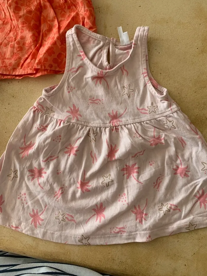 Lot 3 robes 3 mois  été fille - photo numéro 2