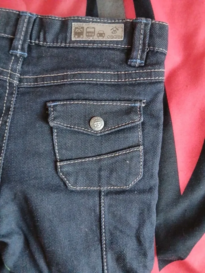 Lots de 3 jeans taille 12 mois - photo numéro 4