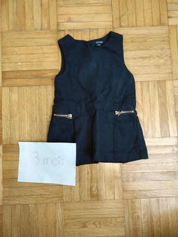 Robe bleu marine 3 mois