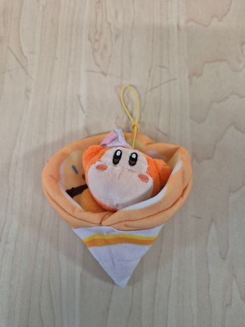 Mascotte Kirby crêpe : Waddle Dee bananes