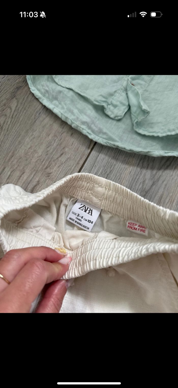 Ensemble garçon Zara en 3/4ans - photo numéro 4
