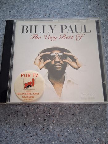 Billy Paul " the very best of " album cd
