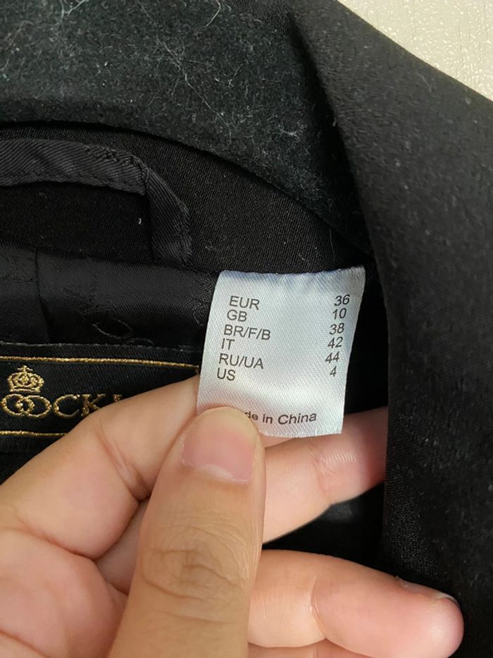 Veste péplum taille 36 - S - photo numéro 4