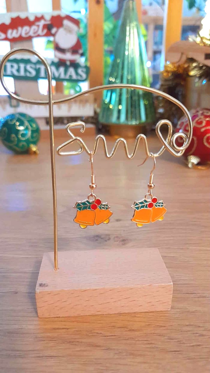 Bijoux Noël | Lot de Boucles d’Oreilles Pendantes – Neuf - photo numéro 6