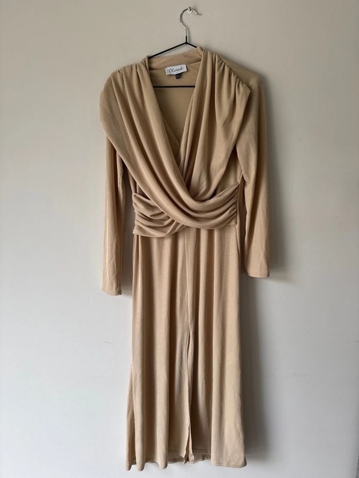👗 robe beige- taille 40 - neuf sans étiquette - Closet london asos
