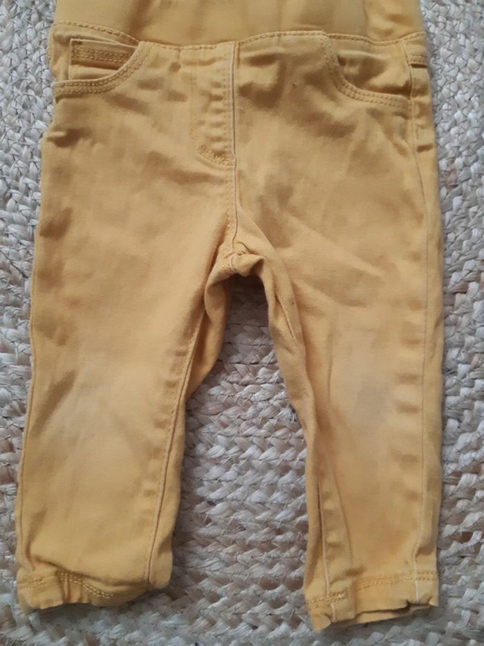 Lot de 2 hauts manches longues et pantalon Mots d'enfants 9 mois - photo numéro 5