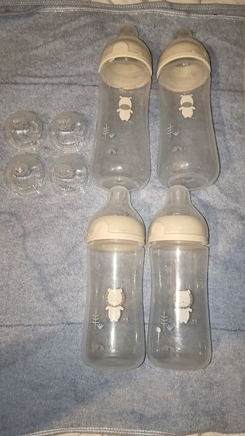 Lot de 4 biberons