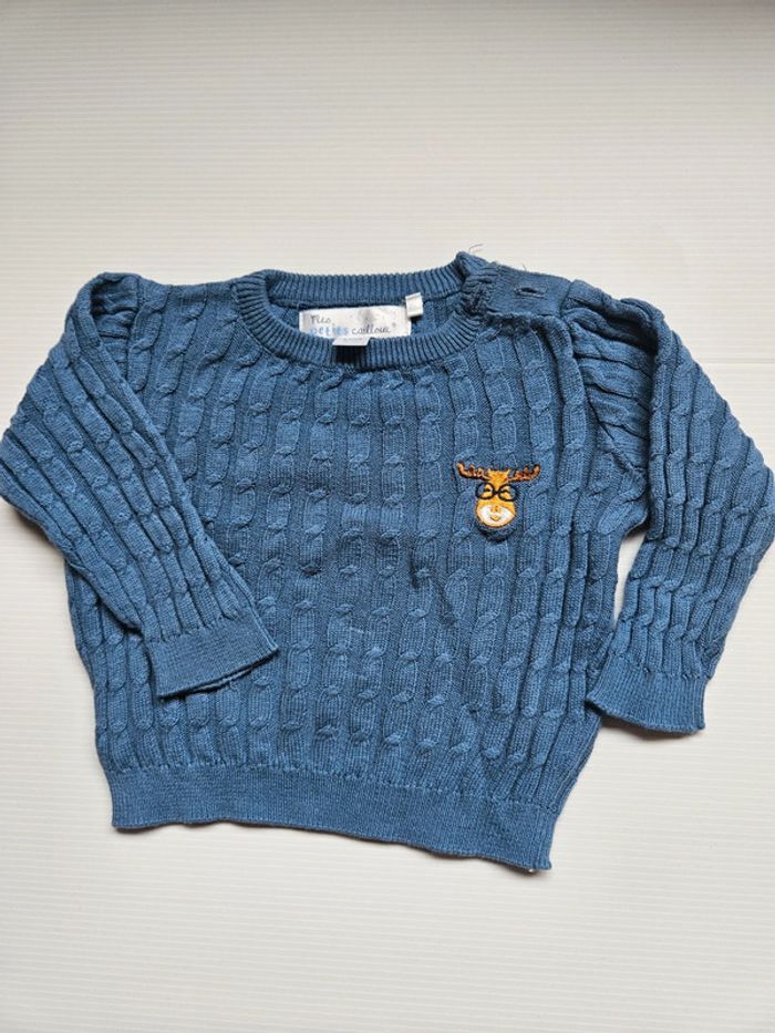 Pull fin en maille 3 mois