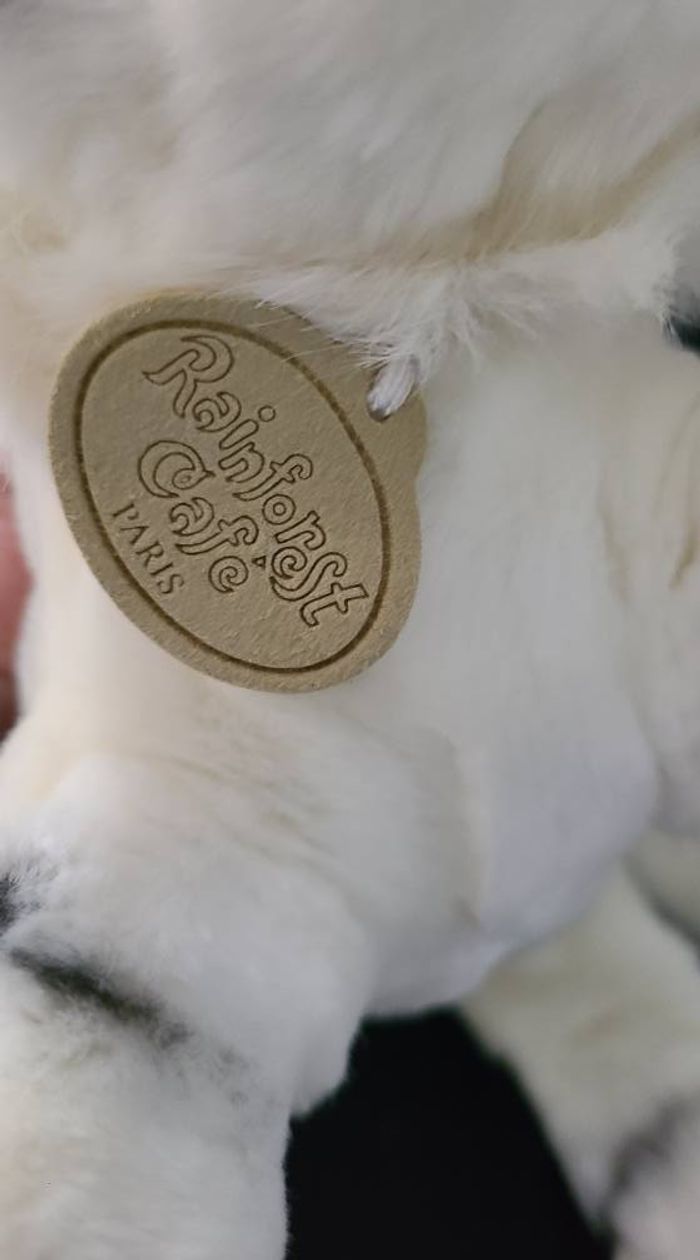 Peluche Tigre "Rainforest Café Paris" - photo numéro 4