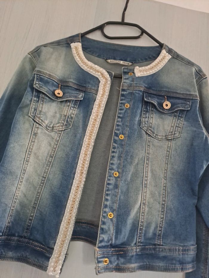 Veste en jeans - photo numéro 2