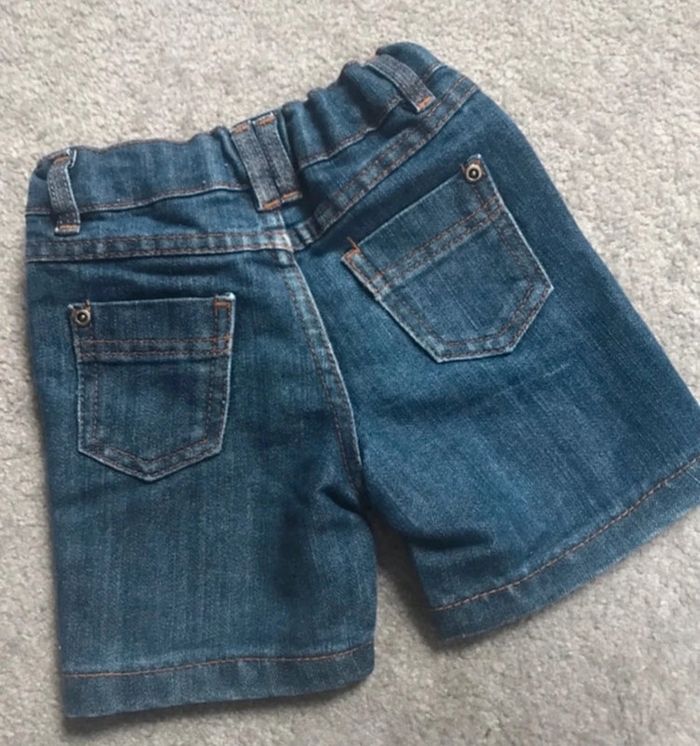 Short en jean Vertbaudet garçon 2 ans - photo numéro 2