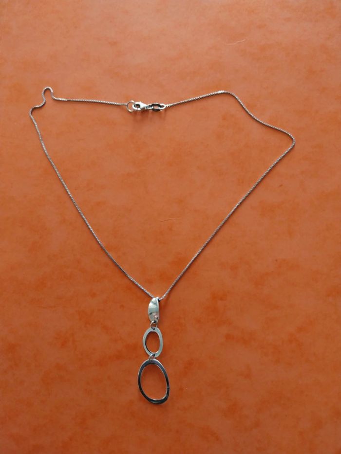 Collier argent