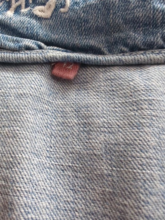 Haut en jeans sans manche - photo numéro 2