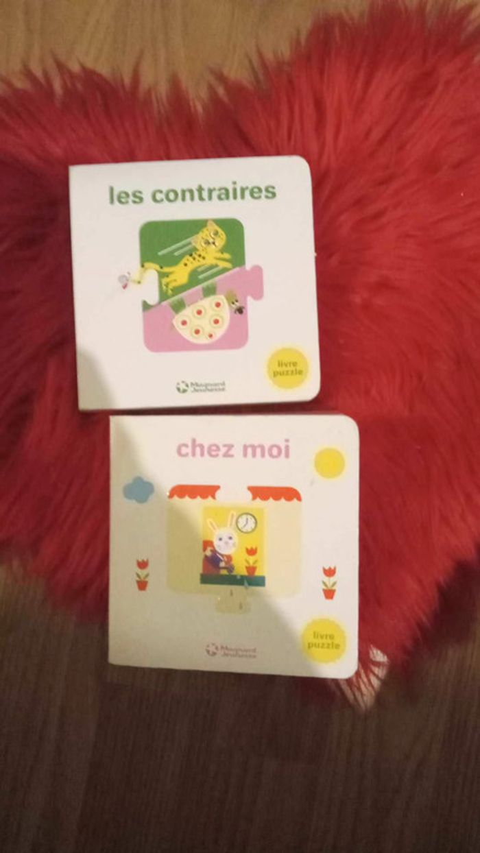 2 livres puzzles