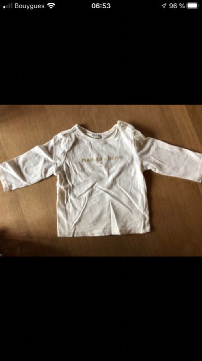 T shirt 6 mois
