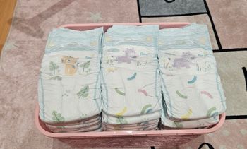 Pampers Baby dry taille 7 . 53 unités.