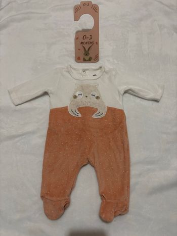 Pyjama bébé - hibou - gemo