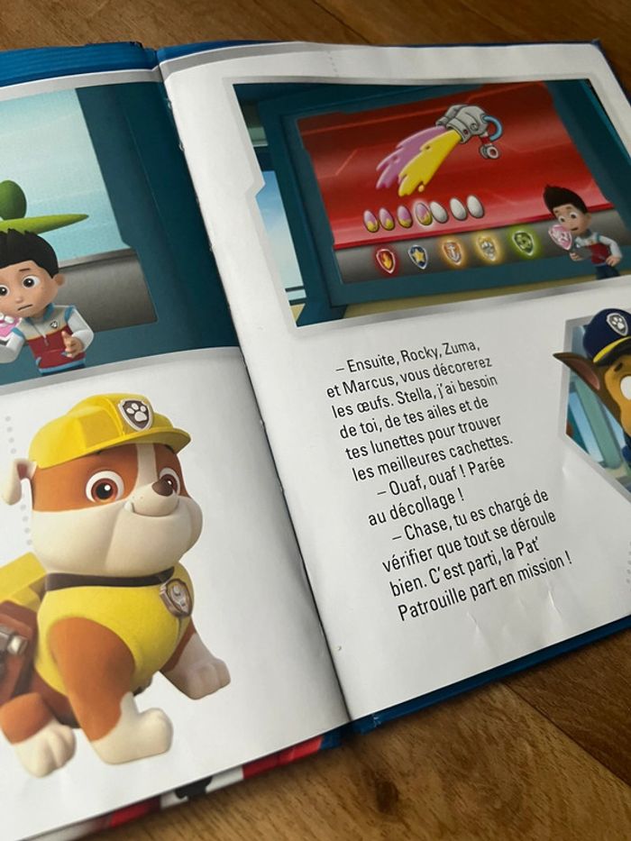 Livre Paw Patrol la chasse aux œufs - photo numéro 3