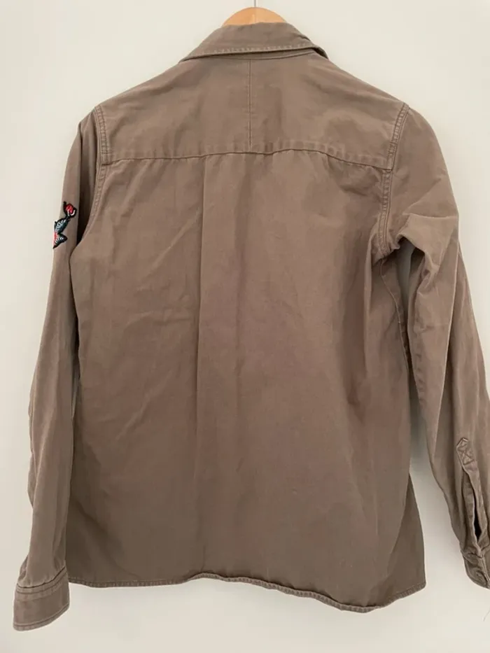 Chemise veste kaki seven sisters M - photo numéro 2