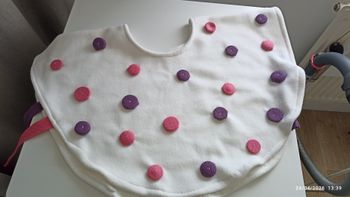 Poncho fille fait main