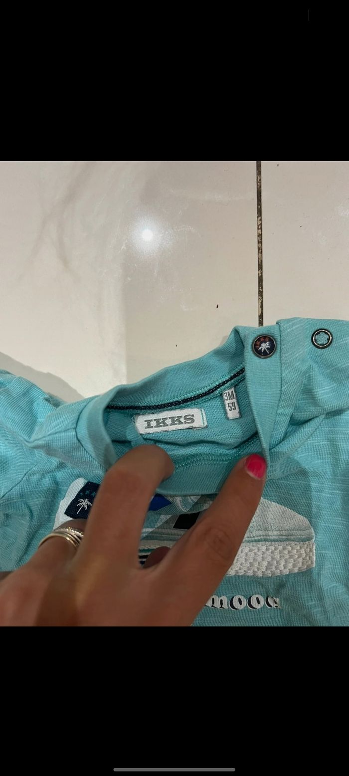 Ensemble ikks bébé taille 3 -6 mois - photo numéro 7