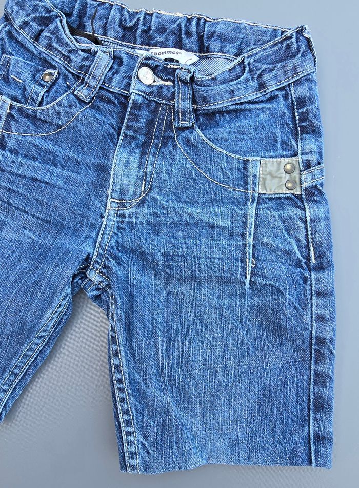 Short en jeans 5 ans garçon 3 pommes - photo numéro 2