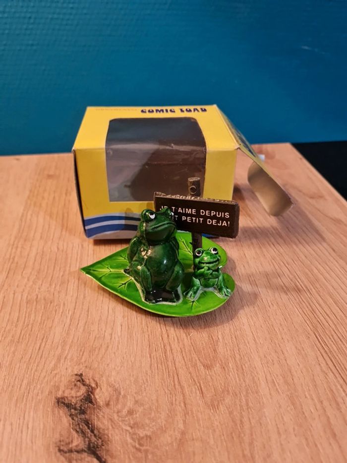 Figurine Grenouille Comic Toad en plastique 1970 Vintage - photo numéro 5
