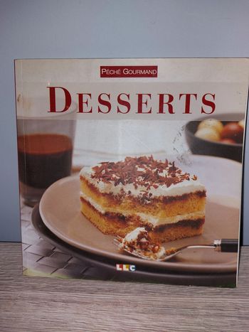 Livre les desserts