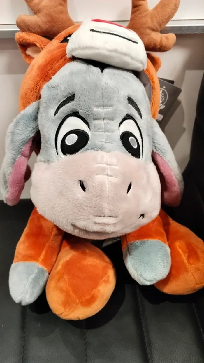 Peluche bourriquet noël Disney