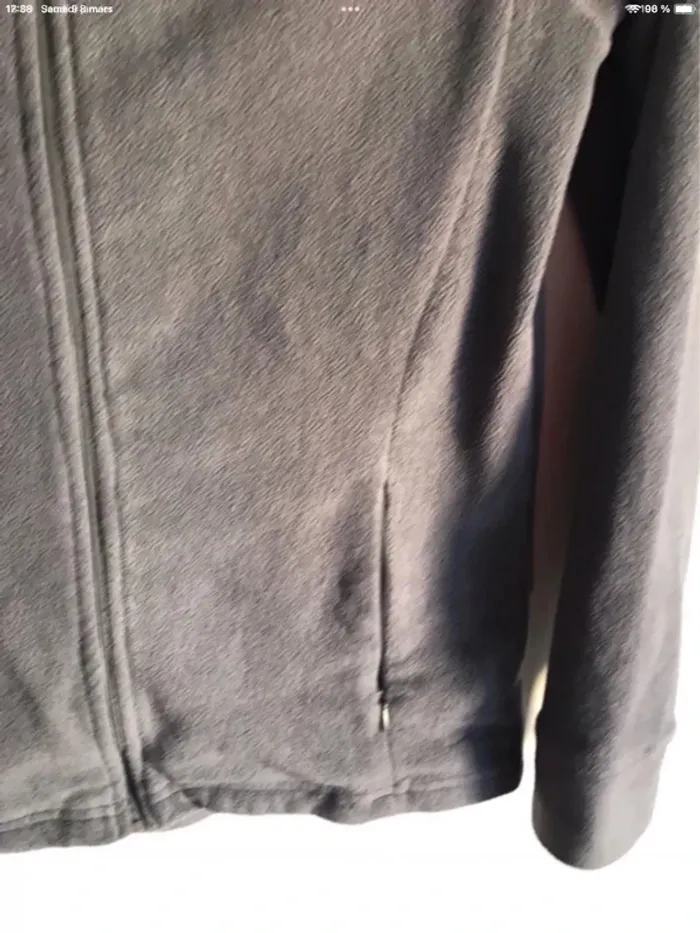 Veste polaire grise anthracite Tex sport taille S - photo numéro 4