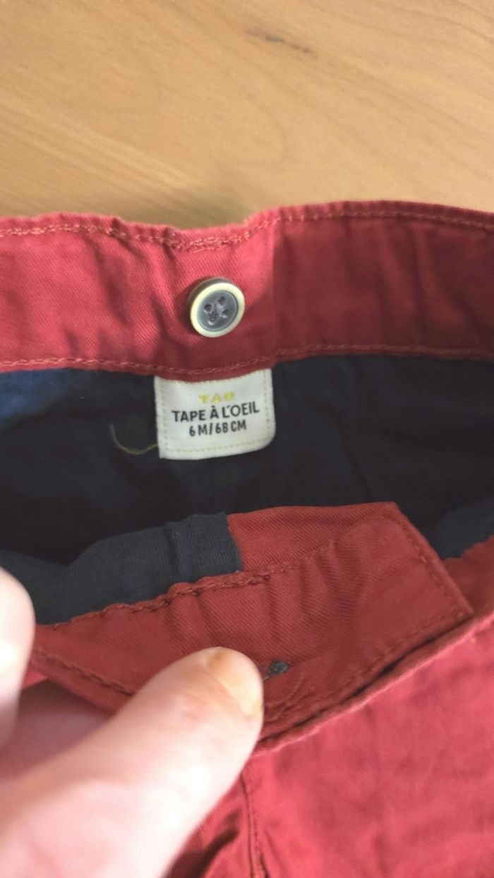 🥰😍💙  superbe Ensemble teeshirt ml et pantalon doublé 6mois garçon 💙😍🥰 - photo numéro 2