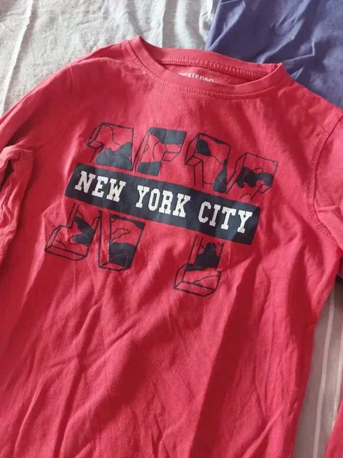 Lot de 3 tee-shirts 8 ans - photo numéro 2