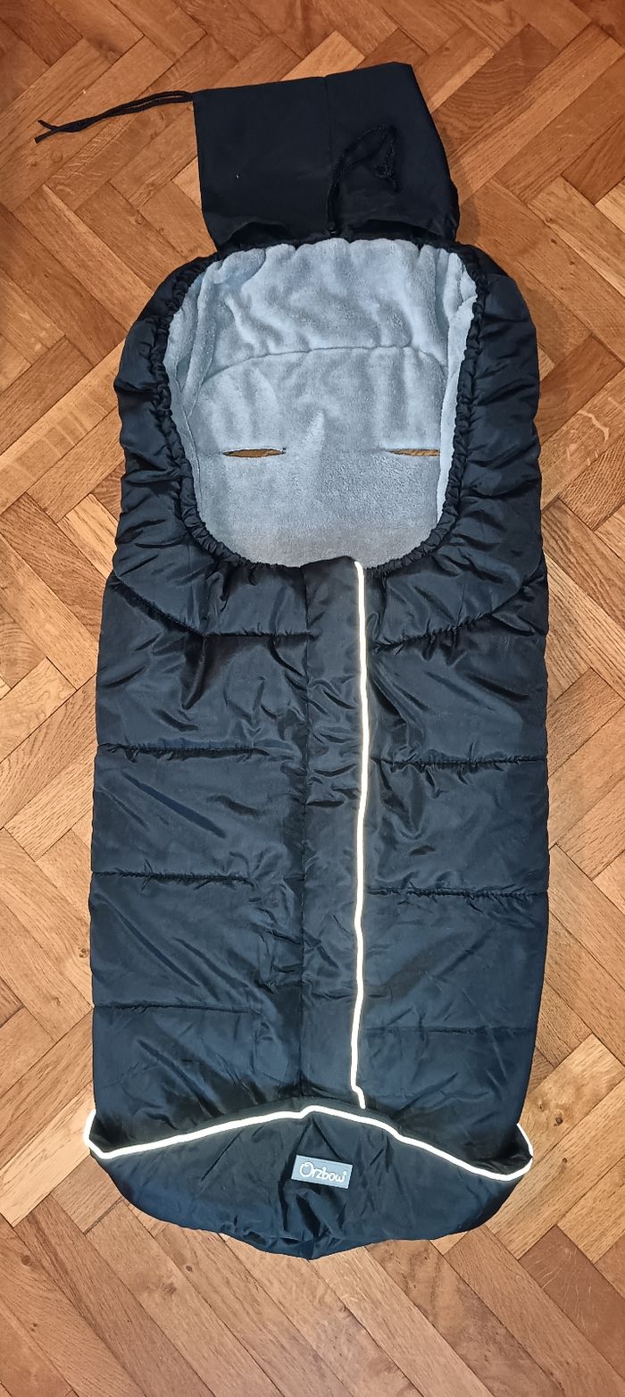 Chancelière nid d ange bébé couverture poussette cosy - photo numéro 2