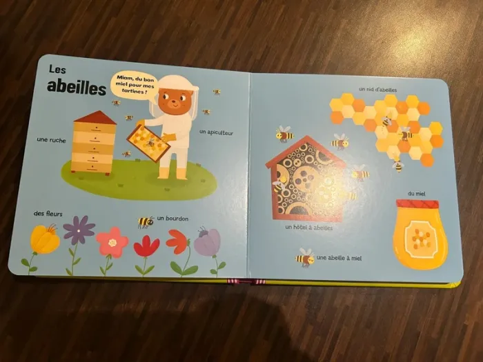 Livre Mes premières petites bêtes Patapon avec poster à déplier - photo numéro 5