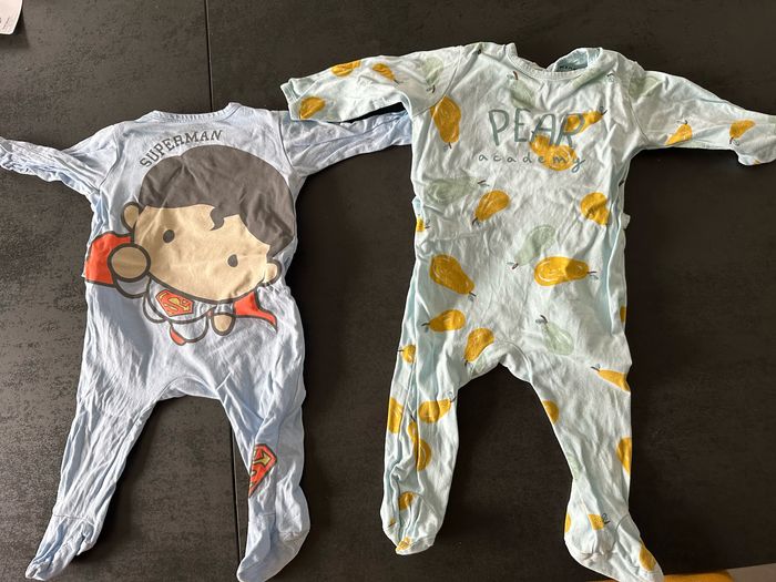 Lot de 3 pyjamas 9 mois - photo numéro 2