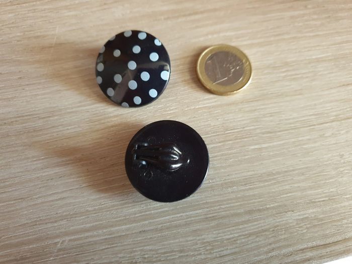 Ravissantes b o clips vintage authentique - photo numéro 2