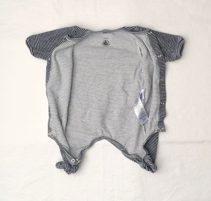 Pyjama velours Petit Bateau Naissance - photo numéro 7