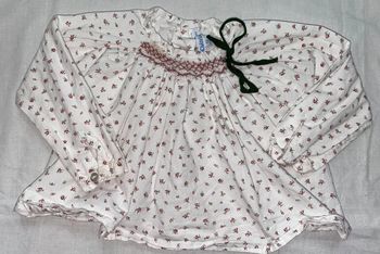 blouse La Châtelaine  12 mois